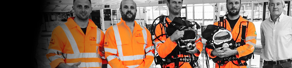 I.O.W Divers Re-Grout Waterside Swimming Pool