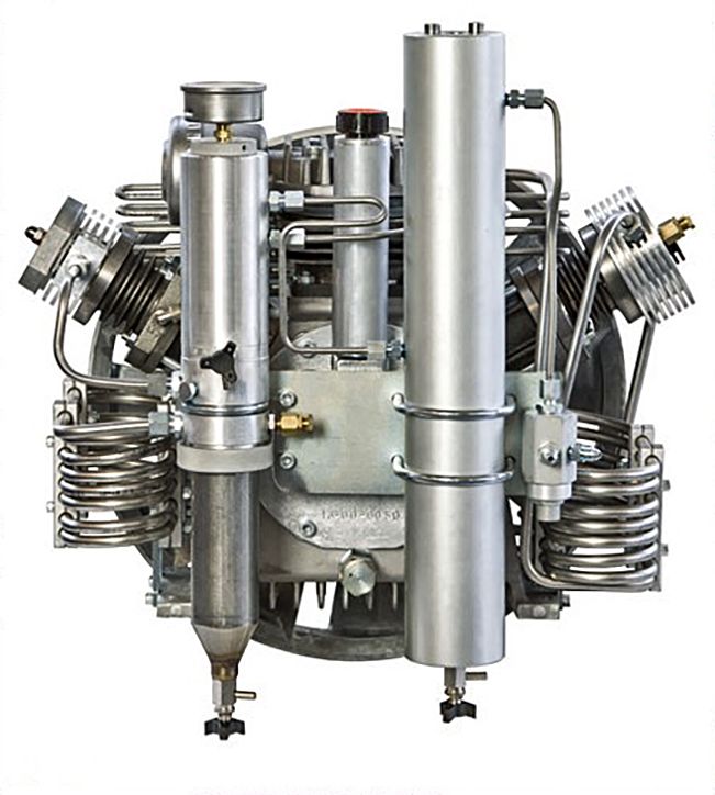 MMC 002 CHP Compressor engine detail